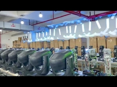 CMY Color Mixing LED Beam Spot Wash Moving Head com 14 filtros de cores 2 filtros CTO